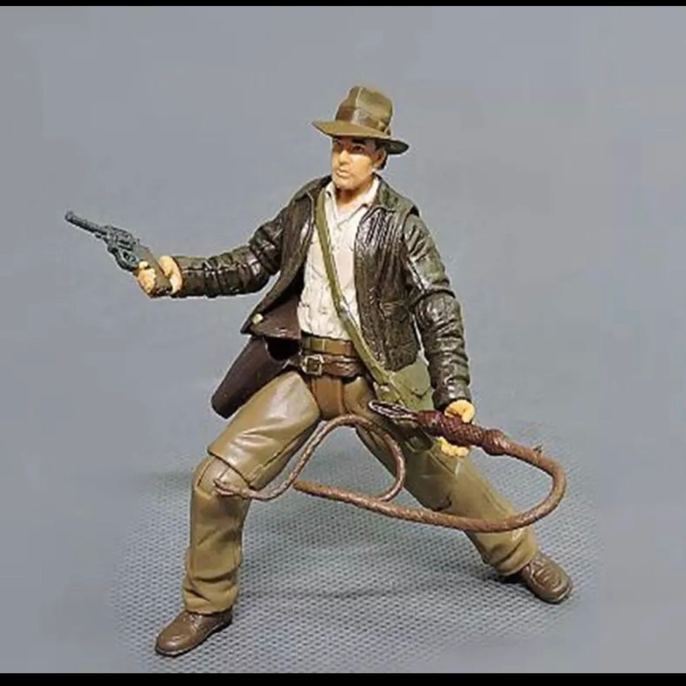 New in plastic Indiana Jones figure 7.5 cm